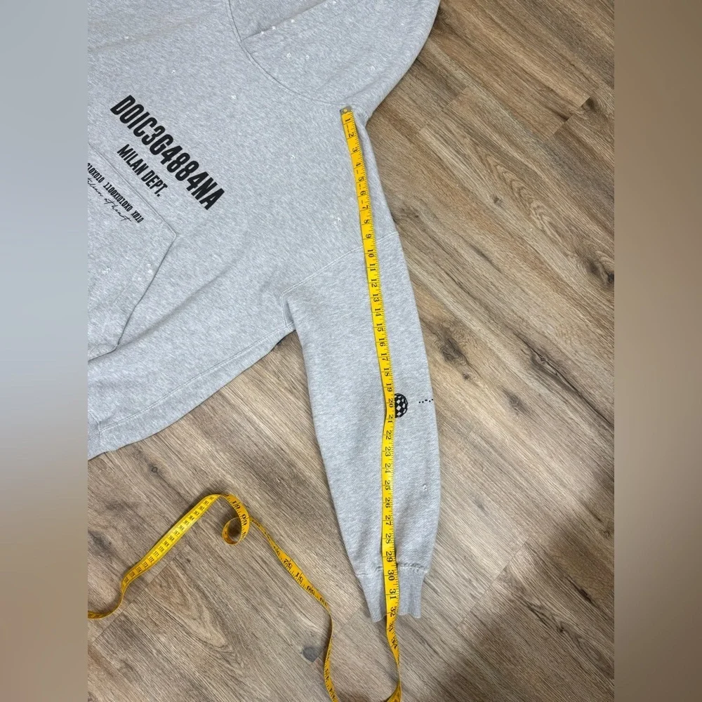 Dolce & Gabbana Cotton Sweatshirt Hoodie Size XXL